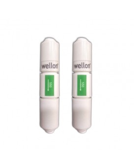 Wellon Flow Restrictor with Quick Connect Fitting 550 ML for Water Purifier (Pack of 2)(QC)